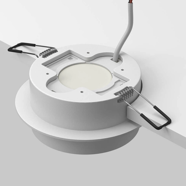 Salonowa lampa wpuszczana Orlo DL087-GX53-RD-W Maytoni krągła biały