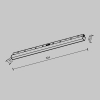 Szynowa lampa magnetyczna Basis TR030-2-24W2.7K-B LED 24W 2700K czarny