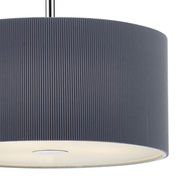 Wisząca lampa do biura Zaragoza ZAR1039 Dar Lighting srebrna biała szara