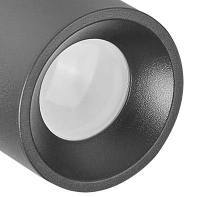 Kuchenny spot salonowy ASTRA 314079 ruchoma tuba sufitowa czarna