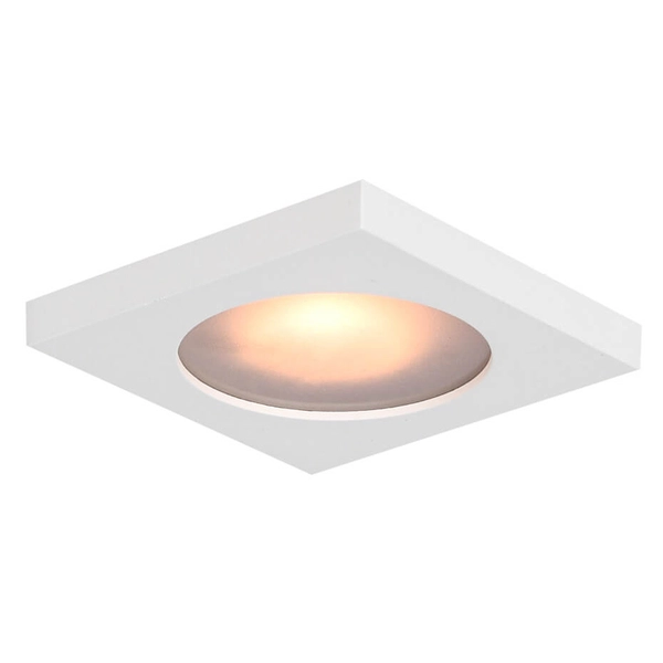 Oczko sufitowe wpustowe Antar DL-26385S-GU10-WH Italux IP44 punktowe białe