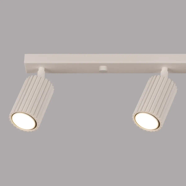 Lampa sufitowa na listwie KARBON SL.1603 regulowana tubki beżowe
