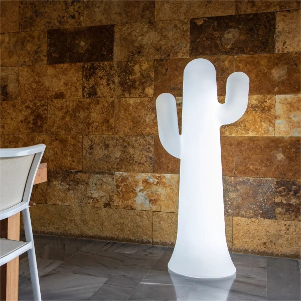 Lampa zewnętrzna stojąca PANCHO 3089 LED 18W 3000K kaktus IP65 biała