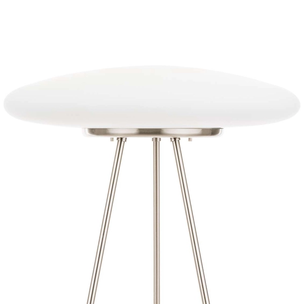 Sztalugowa LAMPA podłogowa UFO X ML5106-3A Italux stojąca OPRAWA na trójnogu biała