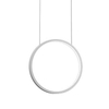 Okrągła lampa wisząca Agaro 5309 Shilo LED 9W 4000K salonowa metalowa biała