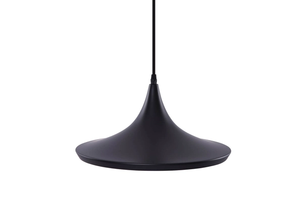 Industrialna lampa wisząca Chink do pokoju czarna złota