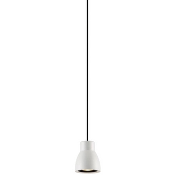 Loftowa lampa wisząca Bell 521002202 Elkim LED 5W 4000K do salonu biała