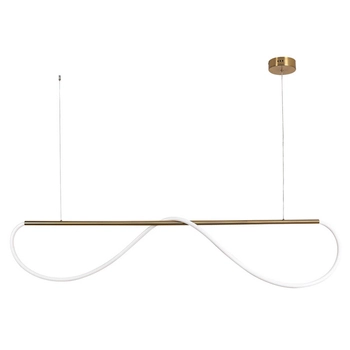 Zwieszana lampa Meleca LP-2345/1P M GD LED 36W 3000-6000K złoty biały