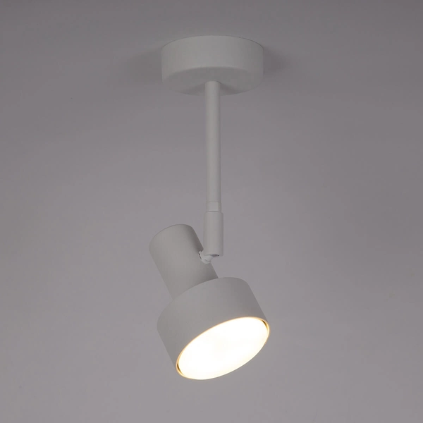 Regulowana lampa nasufitowa Mona 40986 Sigma do salonu biała