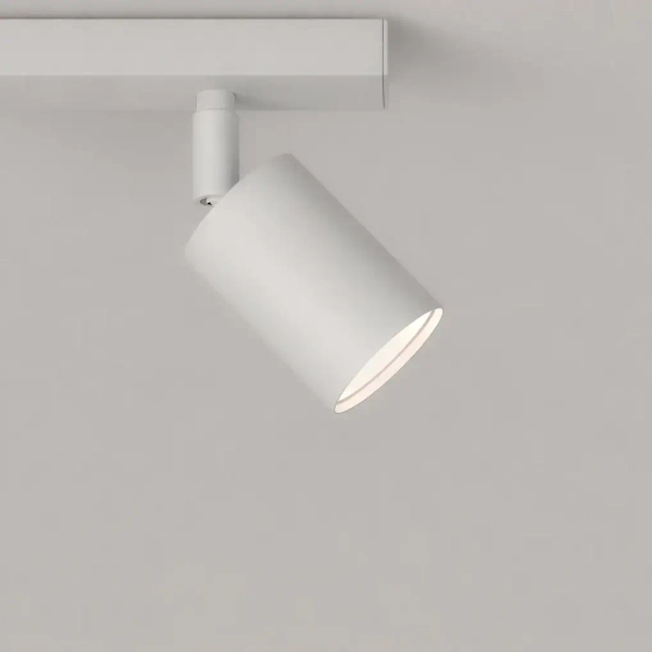Nasufitowa lampa biała listwa z reflektorkami ANDI tubki kule szklane do sypialni K-5498