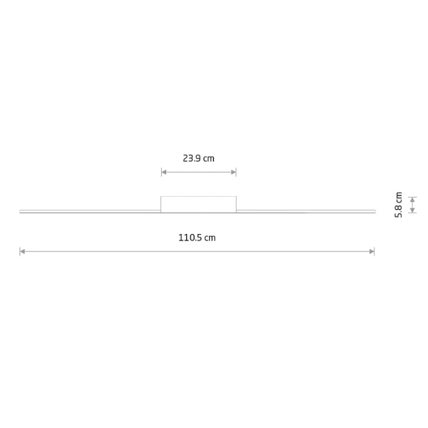 Ścienna lampa nad obraz GIAVELLOTTO 11887 LED 25W 3000K czarna