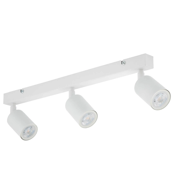 Plafon do kuchni Top 6873 z regulacją tuby sople metalowy biały