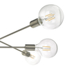 Lampa wisząca do salonu Alana ALA0646 Dar Lighting metalowa chrom