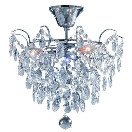 Sufitowa lampa glamour ROSENDAL 100539 Markslojd z kryształkami chrom