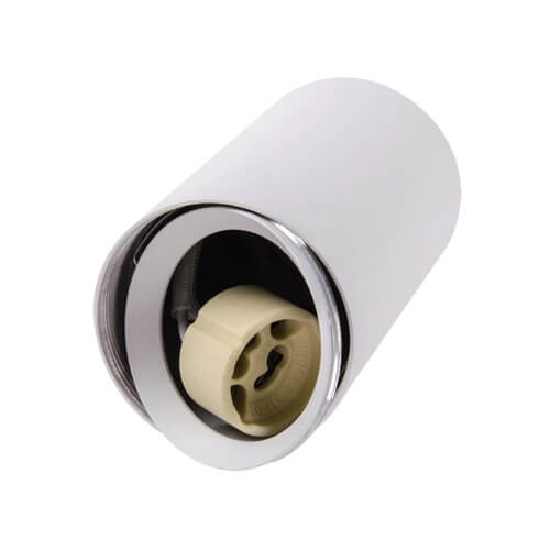 Sufitowa LAMPA downlight DARIA DWL 03944 Ideus okrągła OPRAWA metalowy plafon tuba biała