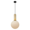 Wisząca lampa RAINBOW P0693 musztardowa kulista 1xE27 regulowana