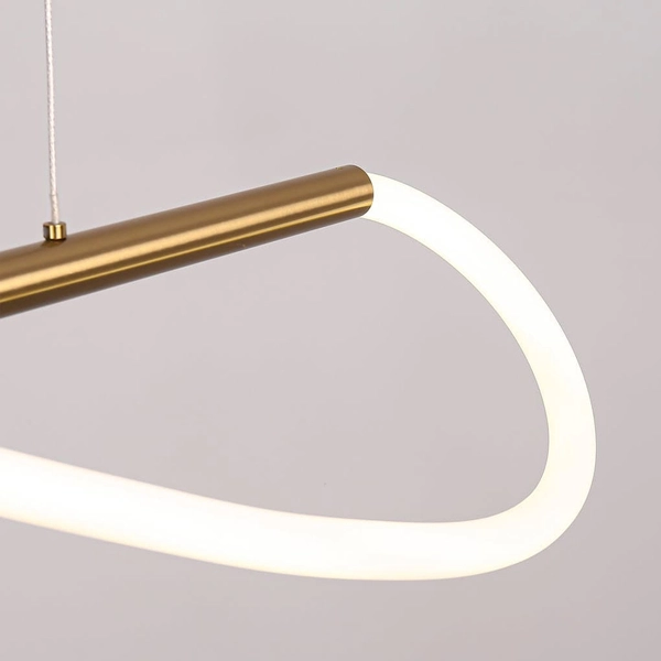 Wisząca lampa nad stół Meleca LP-2345/1P S GD CCT LED 24W 4000K złota