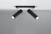 Reflektorowa LAMPA sufitowa Direzione SL.0500 Sollux regulowana OPRAWA listwa spot tuby czarne
