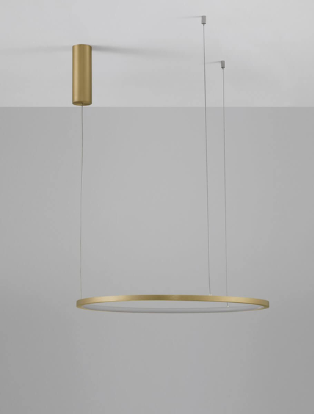Lampa wisząca LED TOLUCA LE42777 okrągła nad łóżko 36W 3000K złota outlet