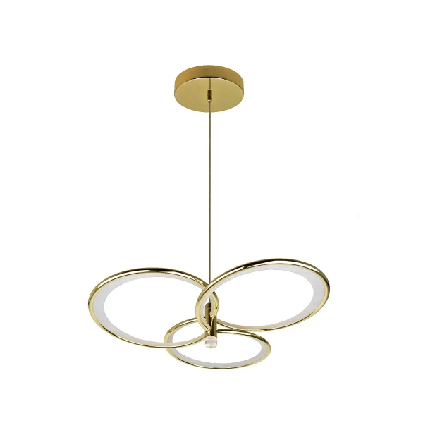 Potrójna lampa wisząca Azina LP-4852/3P GD LED 27W 3000-6000K złota