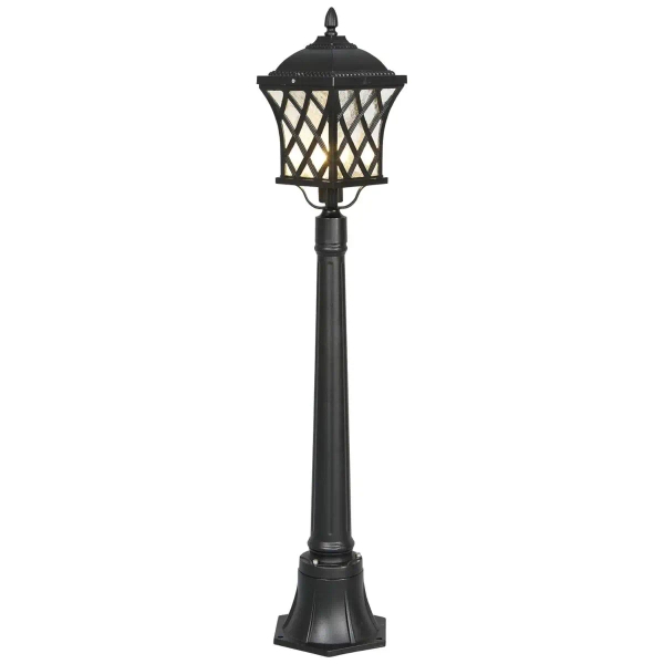 Stojąca LAMPA zewnętrzna TAY 5294 Nowodvorski metalowa OPRAWA ogrodowa latarenka IP23 czarna