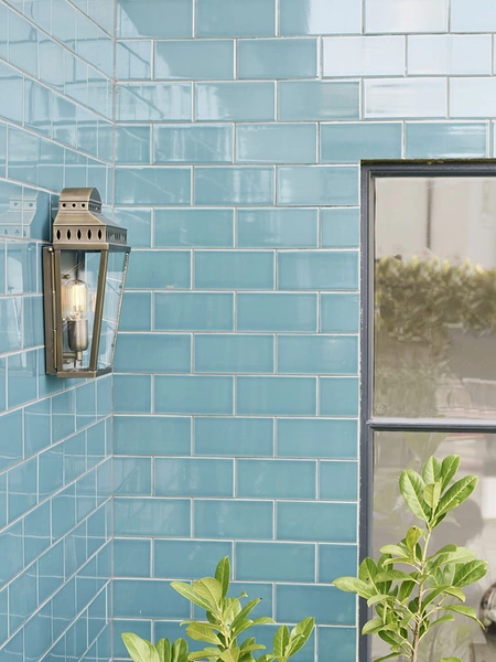 Latarnia naścienna MANSION-HOUSE-BR Elstead elewacyjna mosiądz