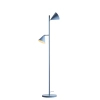 Stożkowa lampa podłogowa FORM 1108A16_2 do sypialni niebieska