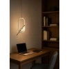 Wisząca lampa z ptakiem Bird LWPB-OW LED 18W 3000K złoty