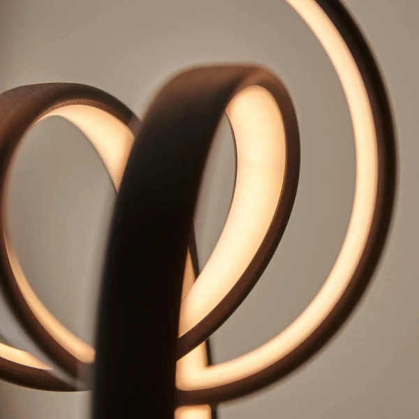 Wisząca lampa ledowa Cosma 97624 LED 70W 3000K czarny biały