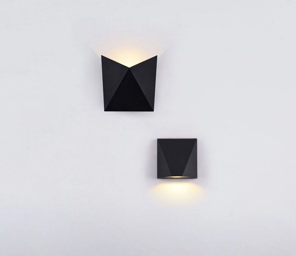 Oświetlenie ścienne kinkiet na balkon Times Square O577WL-L5B LED 6W czarny