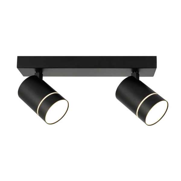 Przysufitowa lampa ruchoma Selma tuby LED 10W 4000K czarne