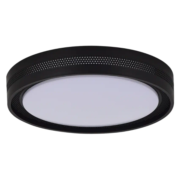 Ażurowa lampa sufitowa Ronda LP-9587/1C-40 BK LED 25W 3000-6000K czarny