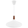 Skandynawska lampa wisząca Nori 2120823001 nad wyspę brązowy biały