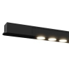 Szynowa punktowa lampa sufitowa Slim Stip TLV-13-12TU LED 12W CCT czarny