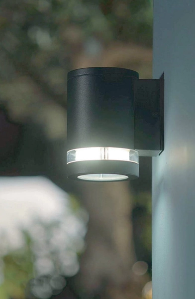 Oprawa naścienna zewnętrzna MAGNUS-1 Elstead LED 9W downlight czarny