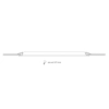 Kwadratowy plafon do sypialni CL ITAKA 8456 LED 40W 4000W biały