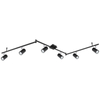 Regulowana lampa sufitowa Robby 57910-6B tubki metalowe czarne