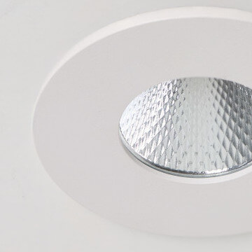 Wpuszczana lampa okrągła CLEAN AZ5987 Azzardo LED 7W 3000-6000K IP44 biały przezroczysty