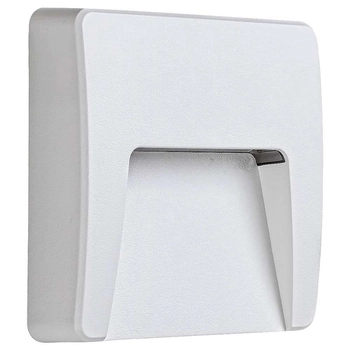 Zewnętrzna LAMPA schodowa TRENTO 8893 Rabalux zewnętrzna OPRAWA kwadratowa LED 3W 4000K IP65 biała
