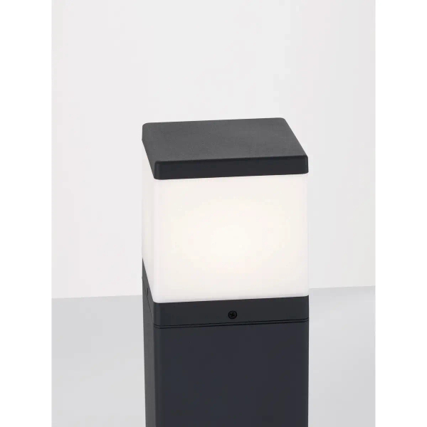 Nowoczesna lampa do ogrodu Ferron LE71469 stojąca pionowa szary
