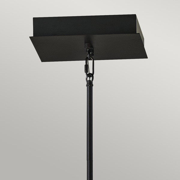 Ledowa lampa wisząca QN-STYX-LED-P-BG 48W czarna złota
