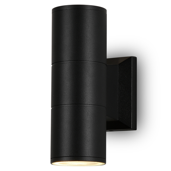 Zewnętrzna lampa Bowery O574WL-02B IP54 natynkowa czarna