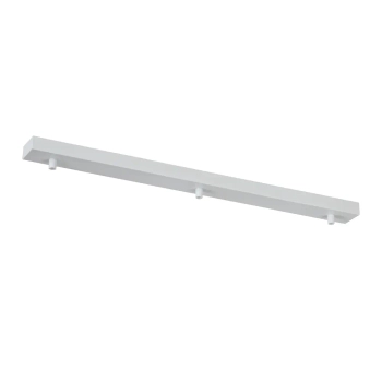 Podłużny uchwyt do lampy Universal base SPR-BASE-03-W metalowy biały