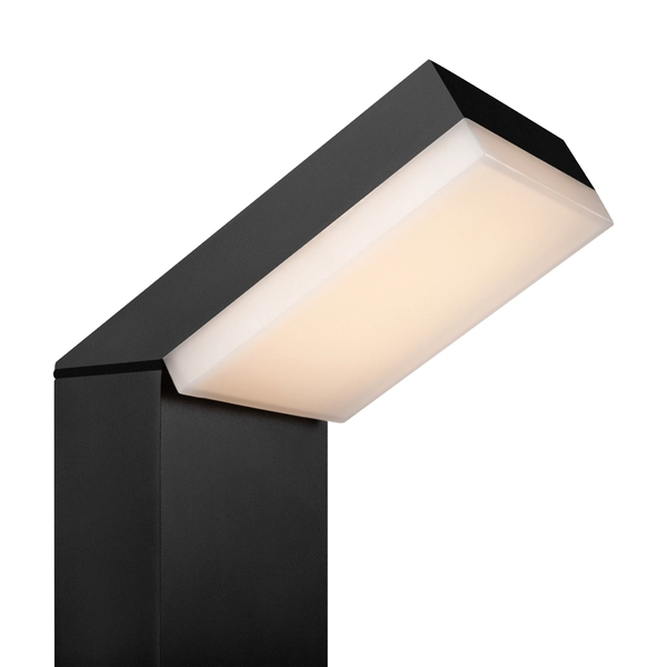 Ogrodowy słupek Paso O595FL-L12B3K Maytoni LED 12W 3000K prostokąt IP54 czarny