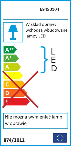 Drewniana LAMPA wisząca LUCAS 69480104 Spotlight ekologiczna OPRAWA belka LED 25,5W 3000K zwis sosna bejcowana czarny