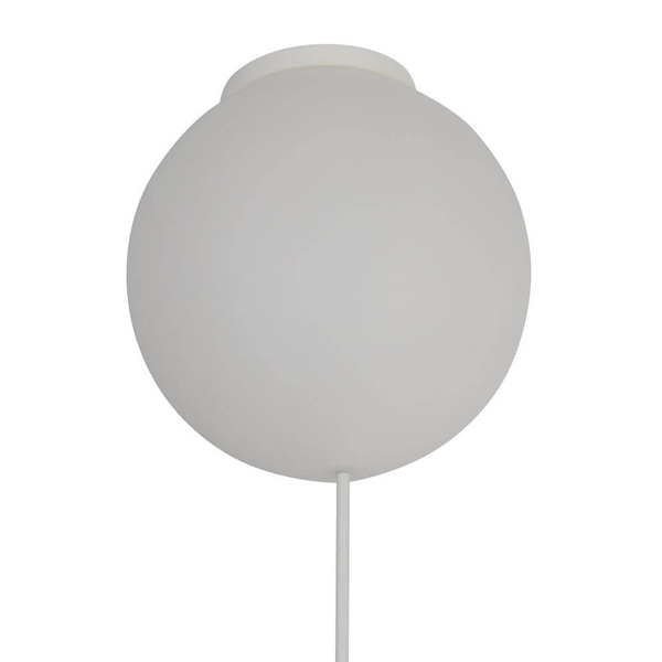 Przysufitowa lampa kula Balu CL0110-S miś dla dziecka biały