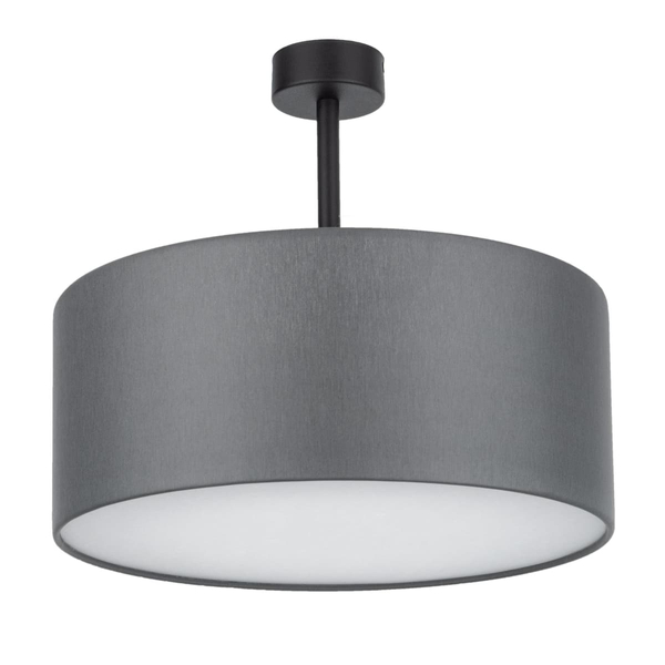 Sufitowa lampa do salonu Rondo 4240 TK Lighting chromowana grafitowa