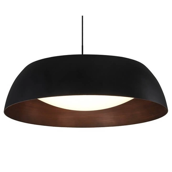 Wisząca lampa sypialniana Lenox AZ3148 Azzardo LED 32W 3000K czarna