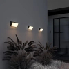 Zewnętrzny kinkiet naścienny Brick O436WL-L10GF3K LED 10W 3000K IP54 grafit