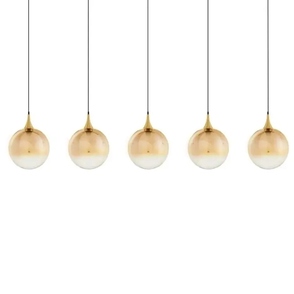 Wielopunktowa lampa wisząca LURVELA LE45135 LED 20W 3000K kule złote